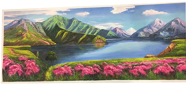 Compatible Landschaft JAHRRIESNGE  for montains-lpg1126 