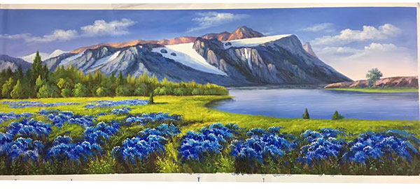 Compatible Landschaft JAHRRIESNGE  for montains-lpg1129 