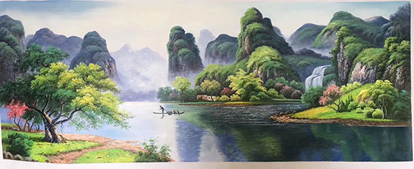 Compatible Landschaft JAHRRIESNGE  for one-leaf-canoe-lpg1147 