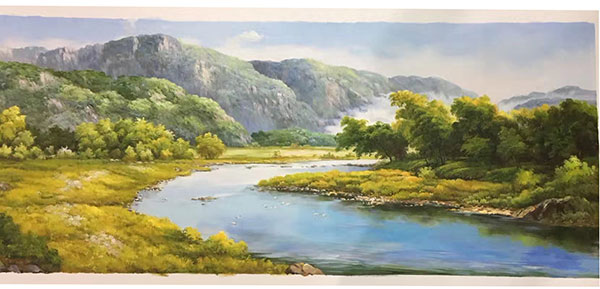 Compatible Landschaft JAHRRIESNGE  for mountain-lpg1166 