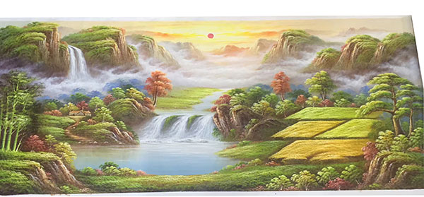 Compatible Landschaft JAHRRIESNGE  for waterfall-lpg1193 