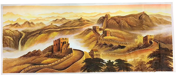 Compatible Landschaft JAHRRIESNGE  for the-Great-Wall-lpg1203 