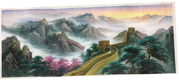 Compatible Landschaft JAHRRIESNGE  for the-Great-Wall-lpg1204 