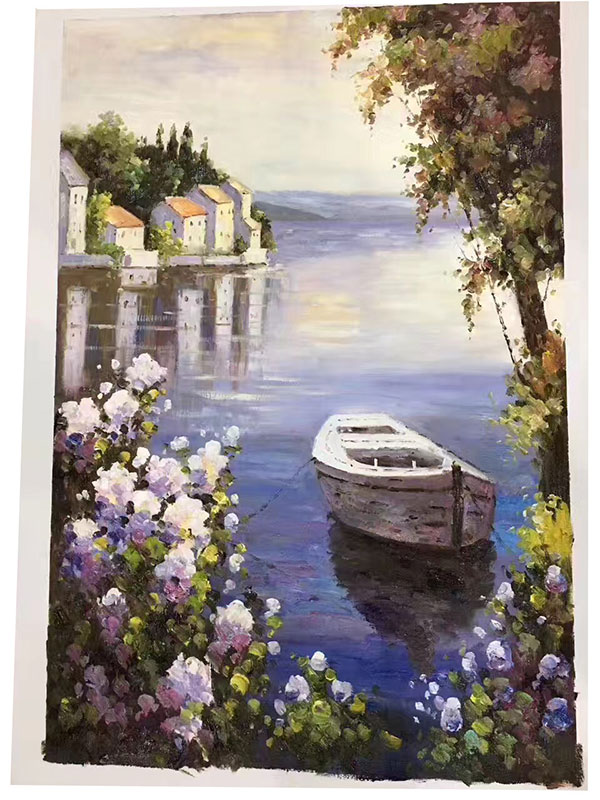 Compatible Landschaft JAHRRIESNGE  for village-and-boat-lpg1308 