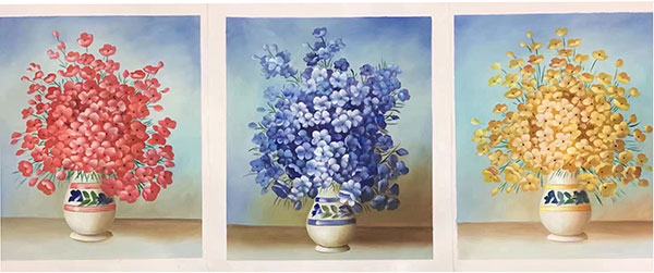 Compatible Blumen JAHRRIESNGE  for mixed-flowers-lpg1331 