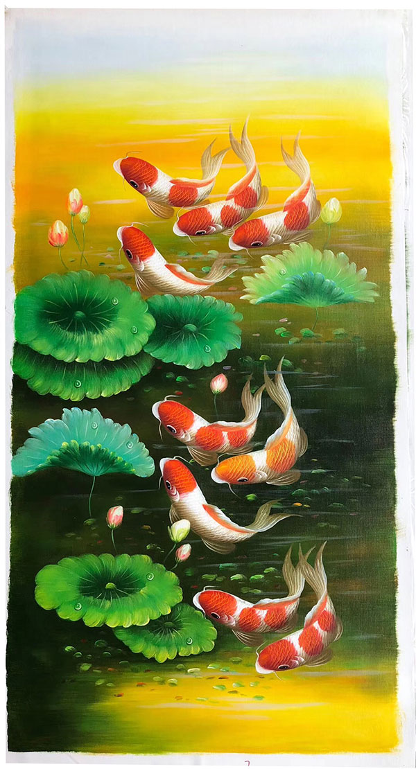 Compatible Blumen JAHRRIESNGE  for fish-swim-lpg1343 