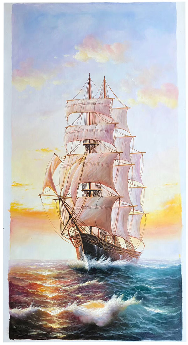 Compatible Landschaft JAHRRIESNGE  for sailboat-lpg1374 