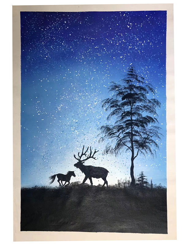 Compatible Tiere Jahrriesnge  for deer-horse-lpg1385 