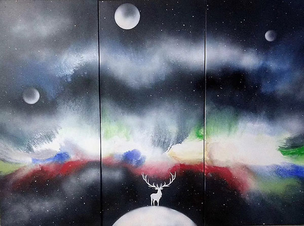 Compatible Landschaft JAHRRIESNGE  for bright-moon-lpg1404 