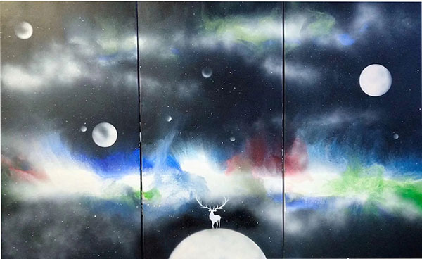 Compatible Landschaft JAHRRIESNGE  for bright-moon-lpg1405 