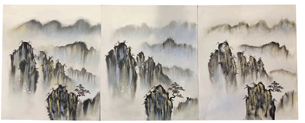 Compatible Landschaft JAHRRIESNGE  for montains-and-trees-lpg1432 