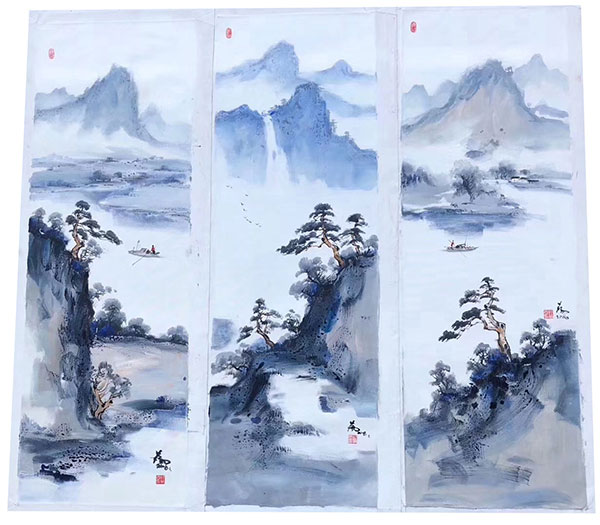 Compatible Landschaft JAHRRIESNGE  for hill-and-tree-lpg1484 