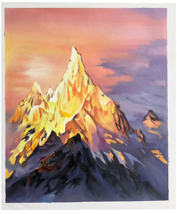 Compatible Landschaft JAHRRIESNGE  for snow-mountain-lpg1646 