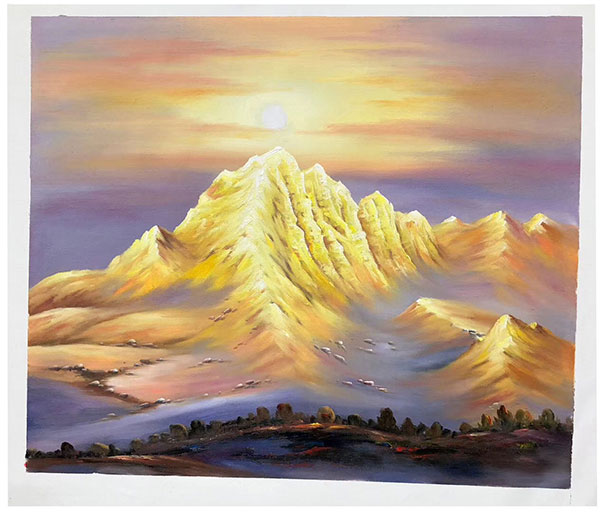 Compatible Landschaft JAHRRIESNGE  for snow-mountain-lpg1647 