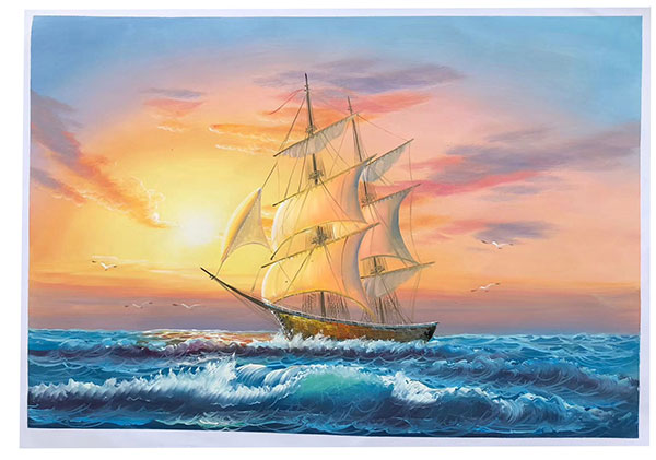 Compatible Landschaft JAHRRIESNGE  for sailboat-lpg1684 