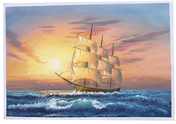 Compatible Landschaft JAHRRIESNGE  for sailboat-lpg1688 