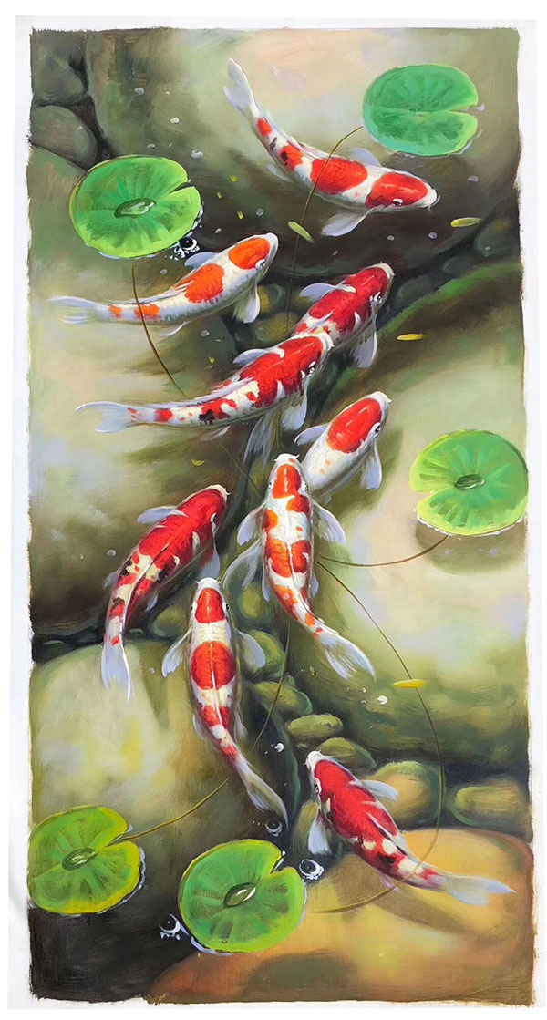 Compatible Landschaft JAHRRIESNGE  for fish-lpg1746 