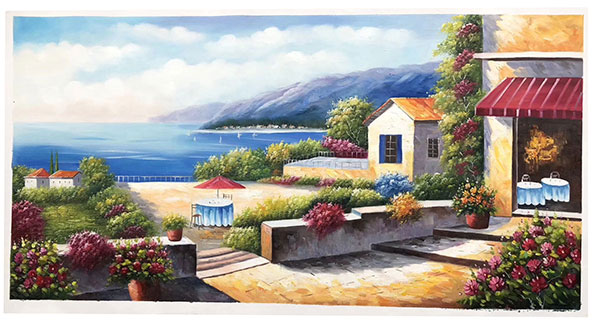 Compatible Landschaft JAHRRIESNGE  for city-by-the-sea-lpg1751 