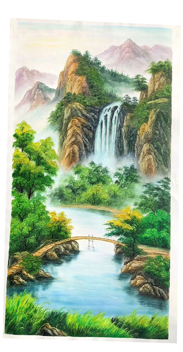 Compatible Landschaft JAHRRIESNGE  for waterfall-lpg1767 