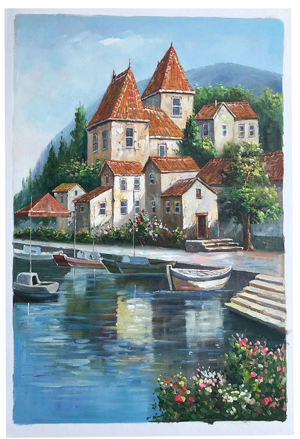 Compatible Landschaft JAHRRIESNGE  for city-by-the-sea-lpg1820 