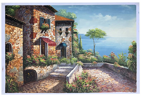 Compatible Landschaft JAHRRIESNGE  for city-by-the-sea-lpg1822 