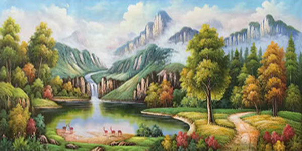 Compatible Landschaft JAHRRIESNGE  for lake-lpg1886 