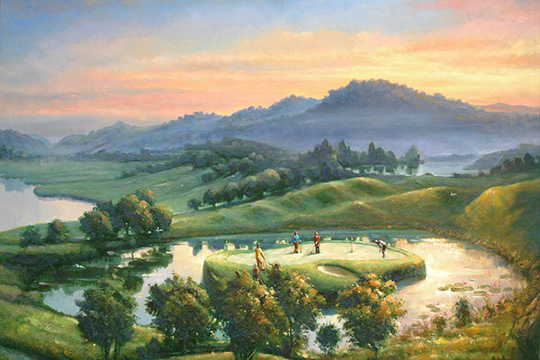 Compatible Landschaft JAHRRIESNGE  for golf lpg2429 