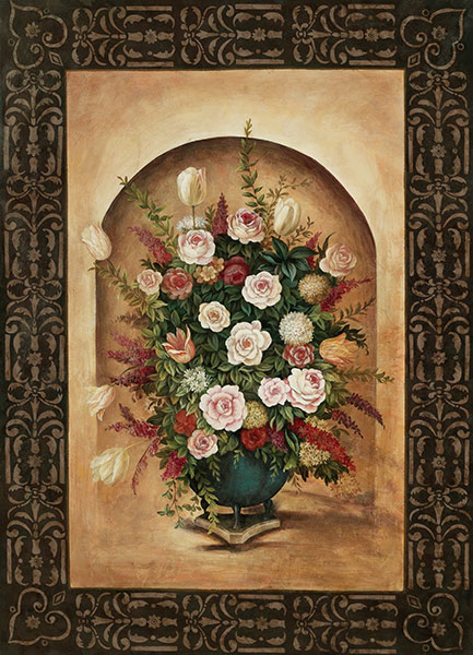 Compatible Stillleben Jahrriesnge  for flowers lpg2513 