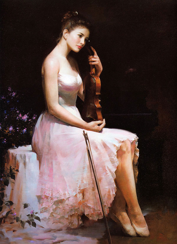 Compatible Porträt Jahrriesnge  for play the violin lpg2580 