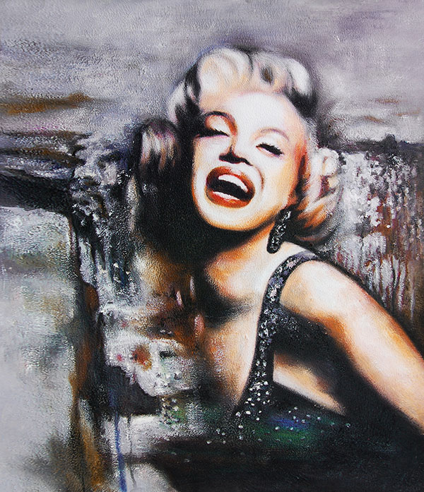 Compatible Porträt Jahrriesnge  for Marilyn Monroe lpg2648 