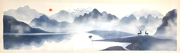 Compatible Landschaft JAHRRIESNGE  for sunrise lpg2724 